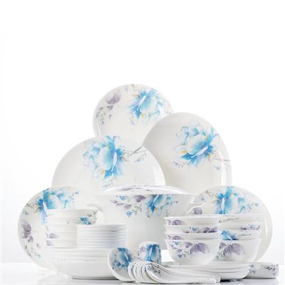 乱女日妣48头聆听花开骨瓷礼品餐具套装